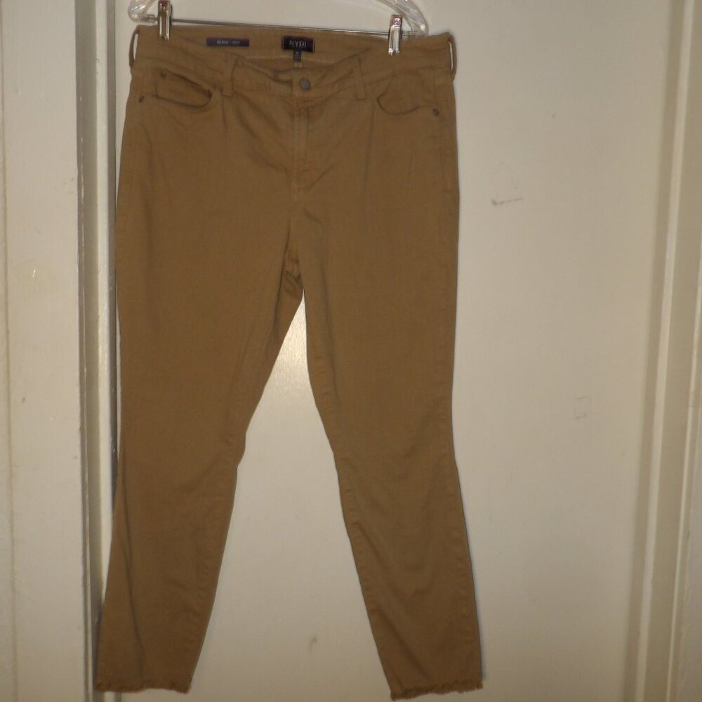 NYDJ Women's Ankle & Cropped Jeans in Tan